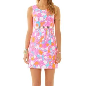 NWT Lilly Pulitzer Iggy Shift Cut-Out dress Size 2